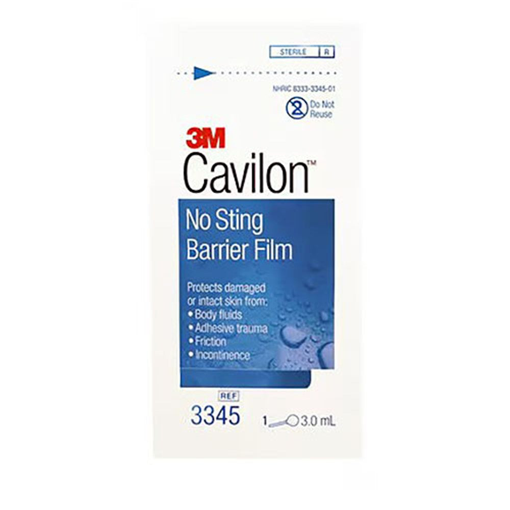 3M Cavilon No Sting Barrier Film, Large Foam Applicator, 3.0mL, 25/box, 4 box/case. MPN: 3345