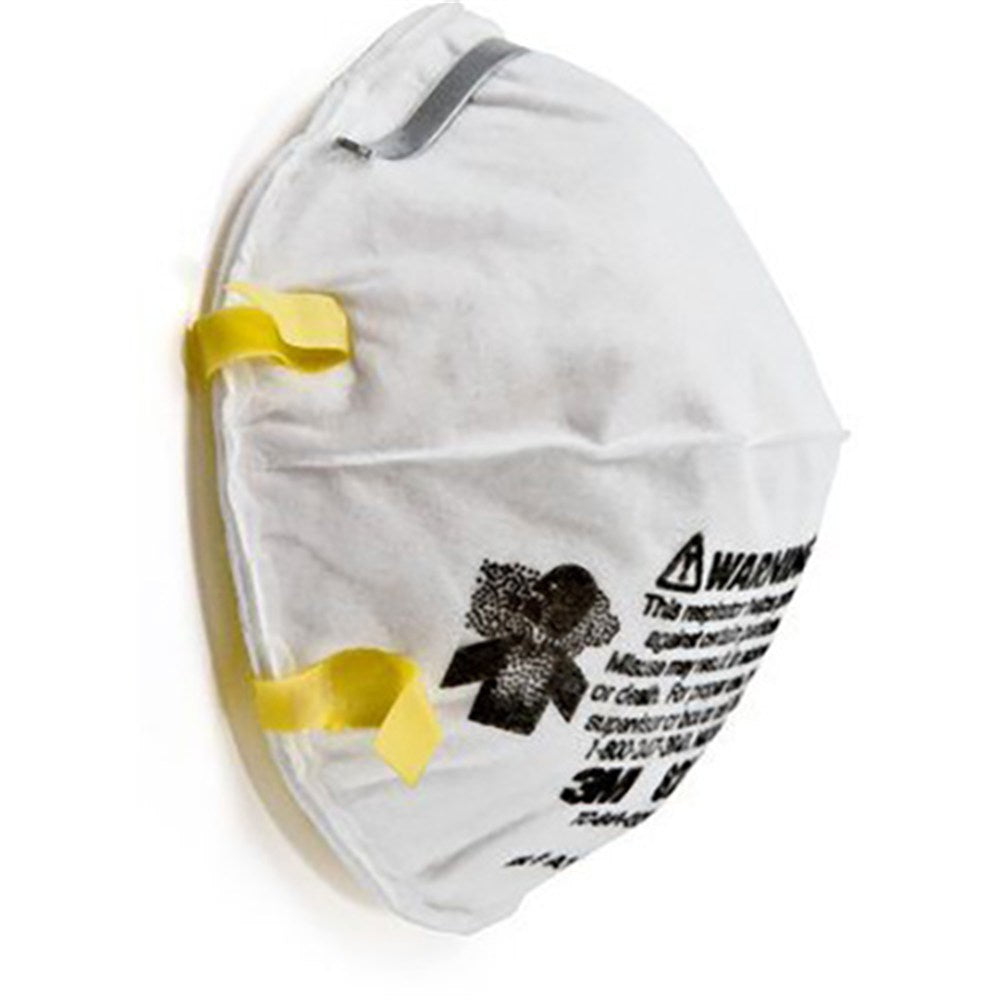 3M OCCUPATIONAL N95 Particulate Respirator / Face Mask, Staple Free Attachment. MPN: 8210 - Image 3