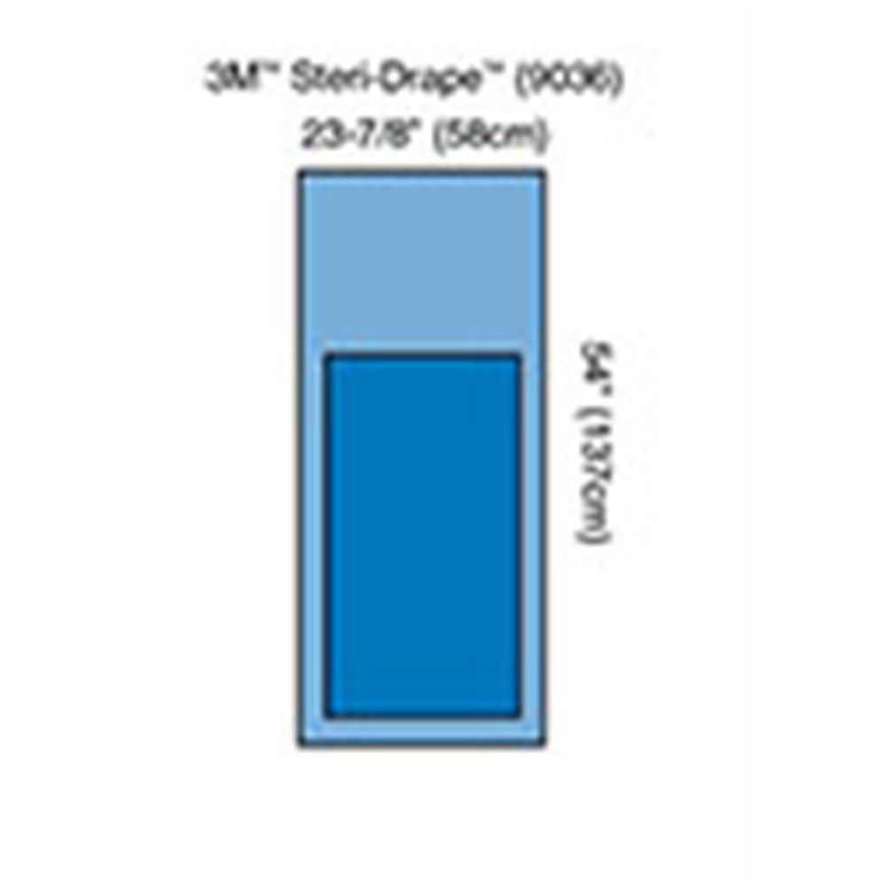 3M STERI-DRAPE Mayo Stand Cover, 23" x 54", 60/box, 4 box/case. MPN: 9036
