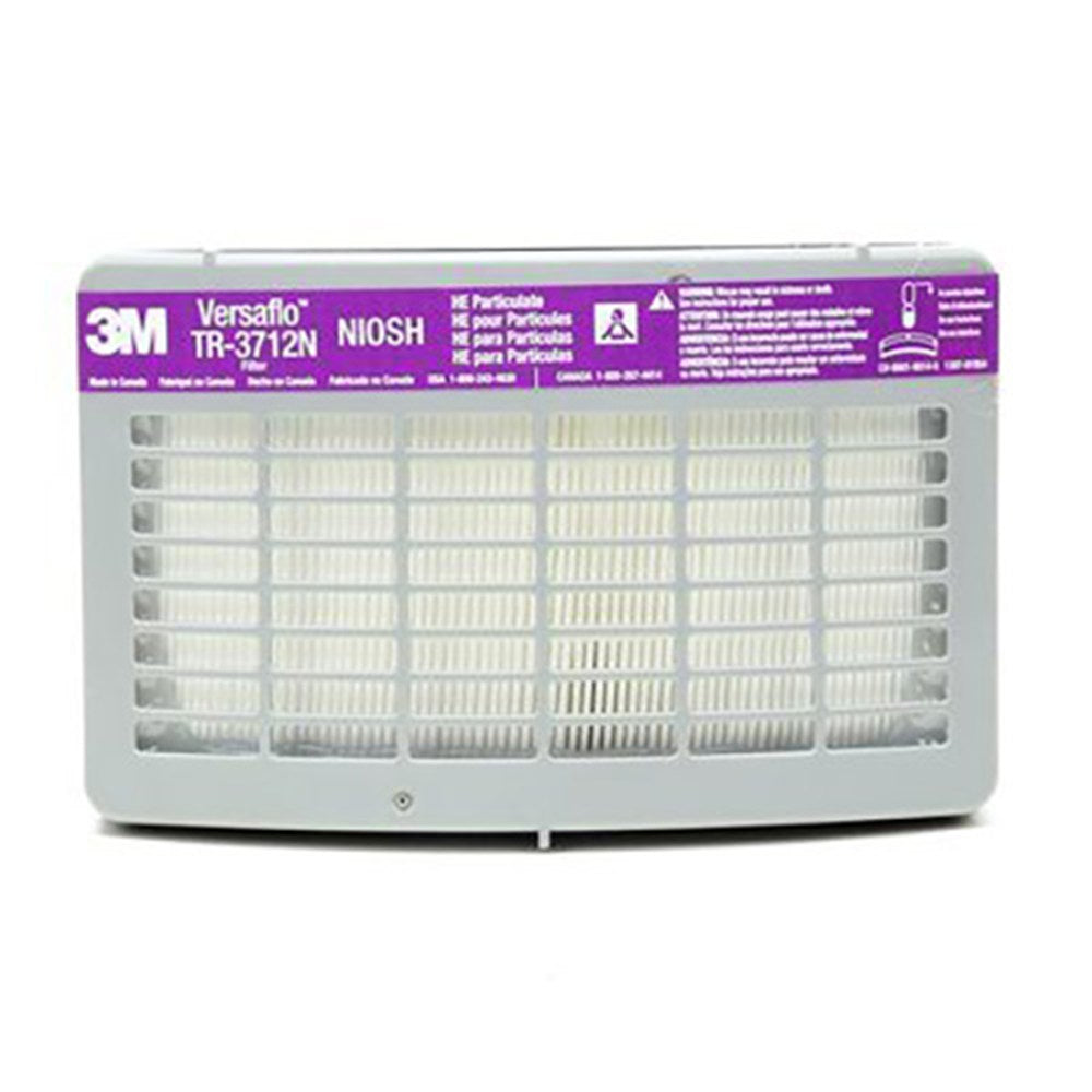 High Efficiency Filter for 3M VERSAFLO TR-300 PAPR. MPN: TR-3712N-40