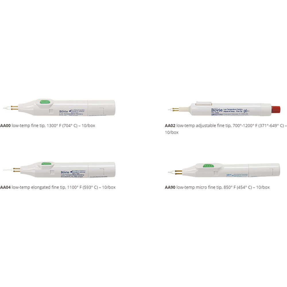 BOVIE Disposable Sterile Cautery, Low Temp, Adjustable Fine Tip, 700 degree -1200 degree F, Ophthalmic, 10/box. MPN: AA02 - Image 2