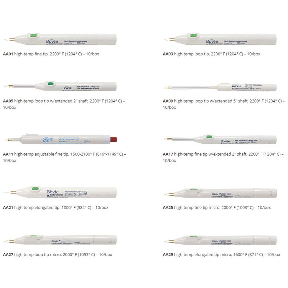 BOVIE Disposable Sterile Cautery, High Temp, Loop Micro Tip, 2000 degree F, 10/box. MPN: AA27 - Image 2