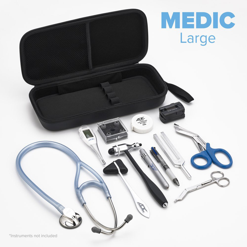 ADC MEDIC Medical Instrument Carrying Case, LARGE, BLACK. MPN 1028LBK - Image 3