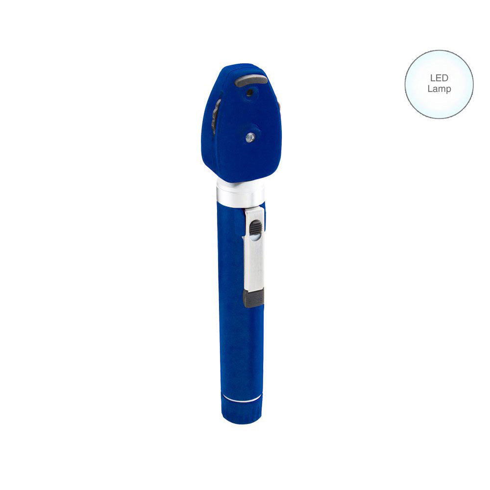 ADC DIAGNOSTIX LED Pocket Ophthalmoscope, ROYAL BLUE, Hard Case. MPN 5112NLRB