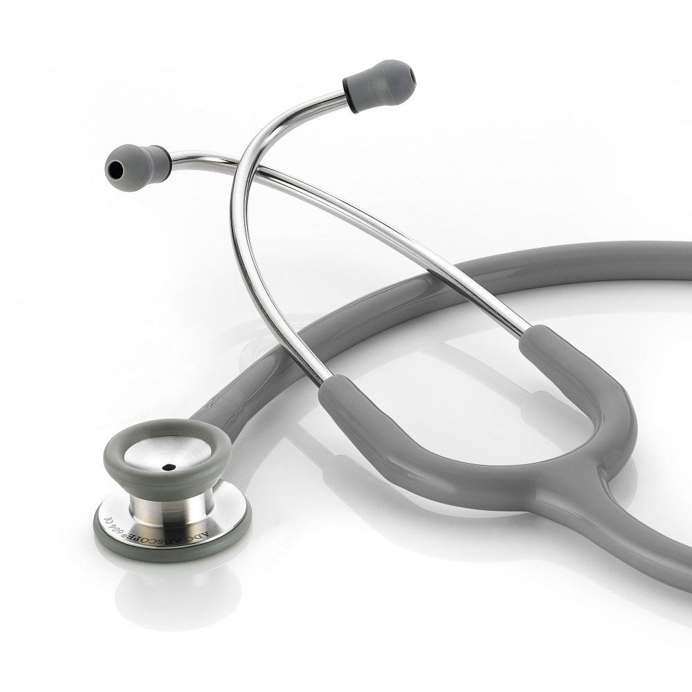 ADC ADSCOPE 604 Pediatric Clinician Stethoscope, Gray. MPN 604G