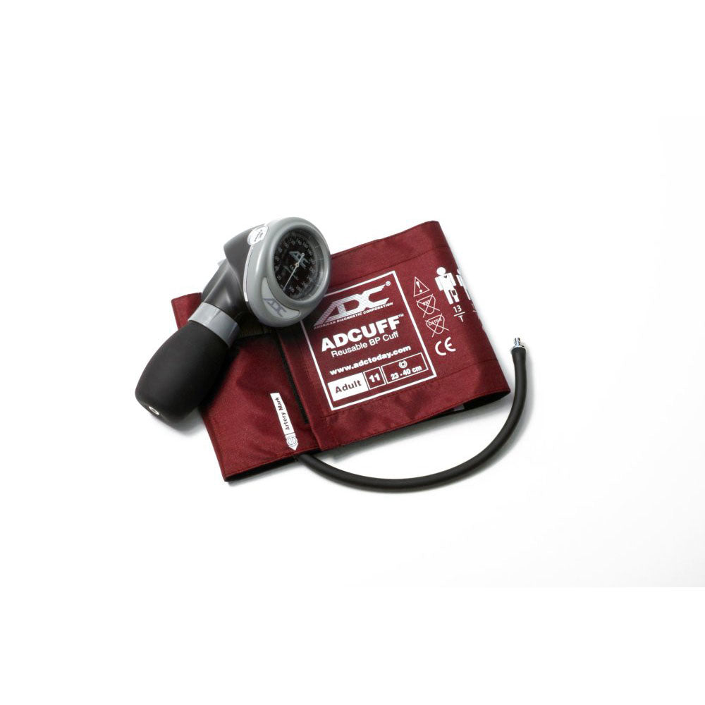 ADC DIAGNOSTIX 703 Adult Palm Aneroid, Red. MPN 703-11AR