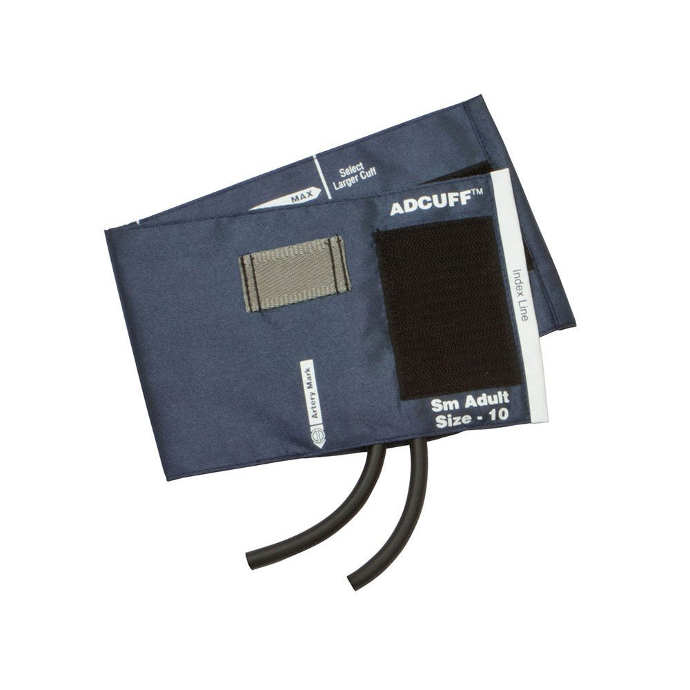 ADC ADCUFF Cuff & Bladder, 2 Tube, SMALL ADULT, NAVY. MPN 845-10SAN-2