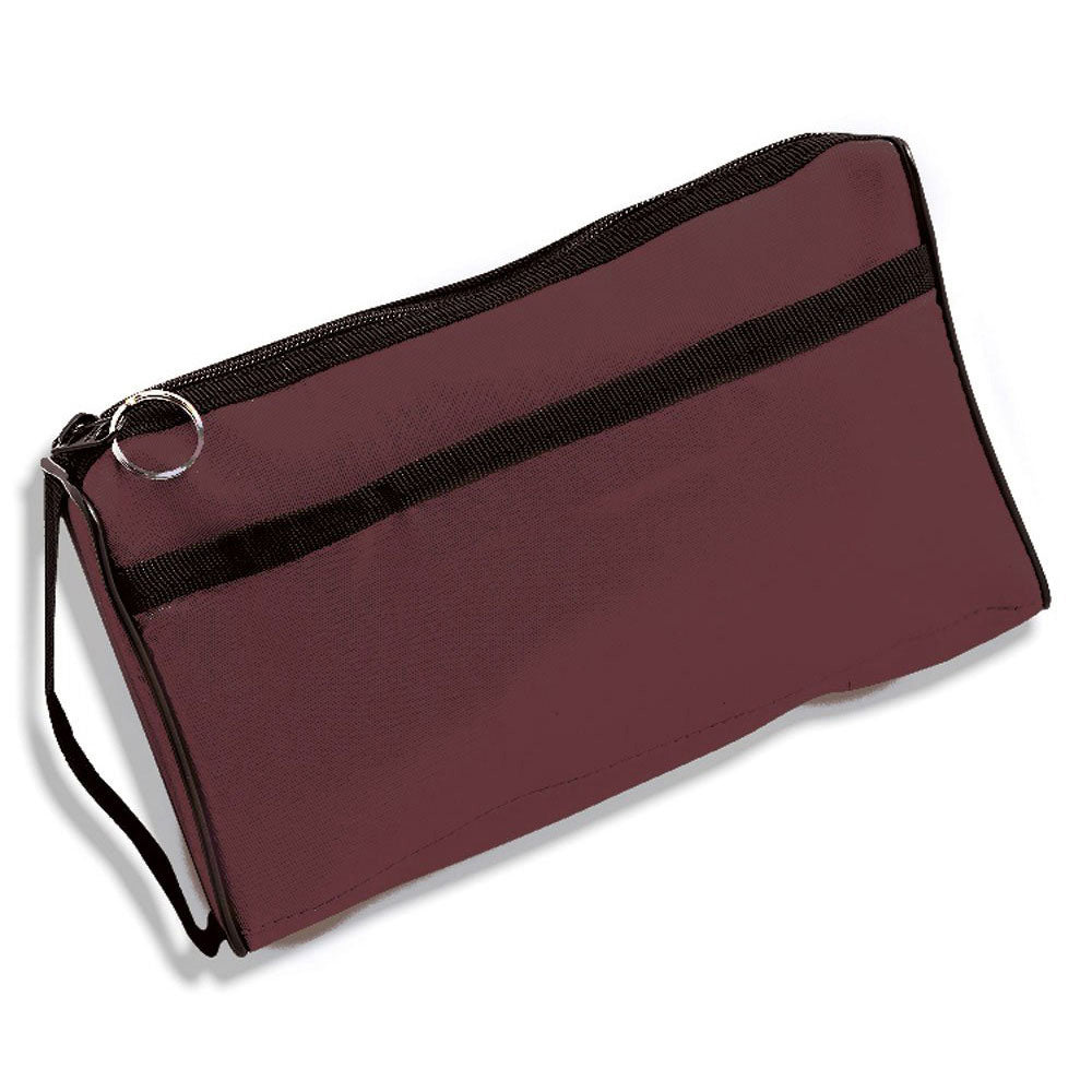 ADC Premium Sphyg Nylon Zipper Case, Burgundy. MPN 888BD
