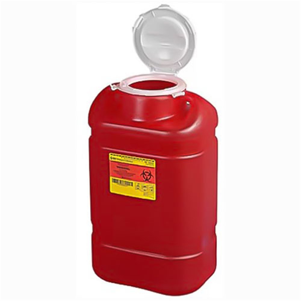 BD Sharps Collector, 5 Gal, X-Large, Open Top, 8/case. MPN: 305491