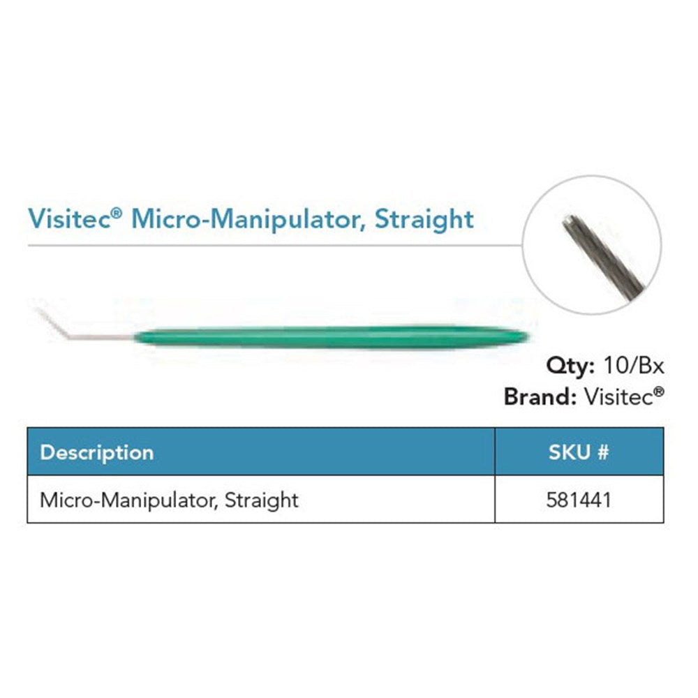 Visitec Micro-Manipulator, Gen 2, Straight. MPN: 581441