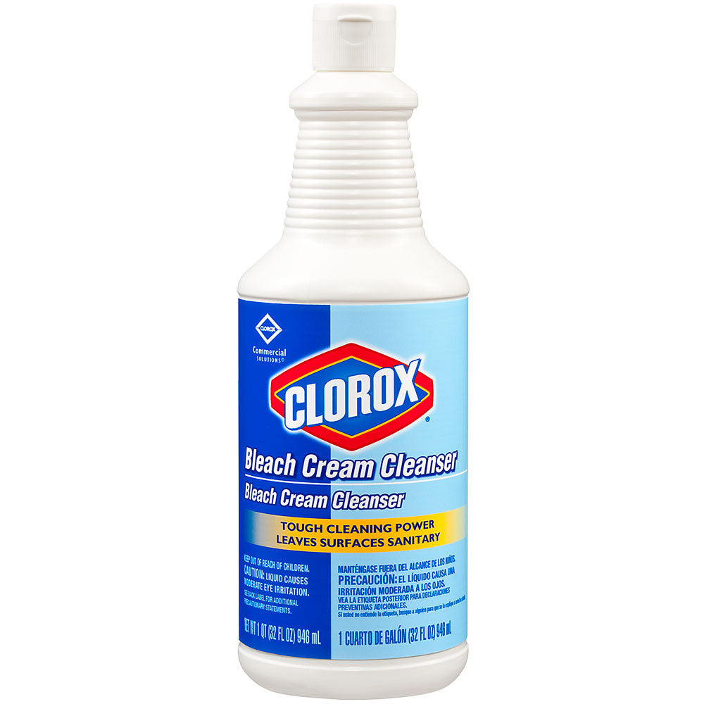 CLOROX Bleach Cream Cleanser, Pull-Top Liquid, 32 oz. MPN: 30613