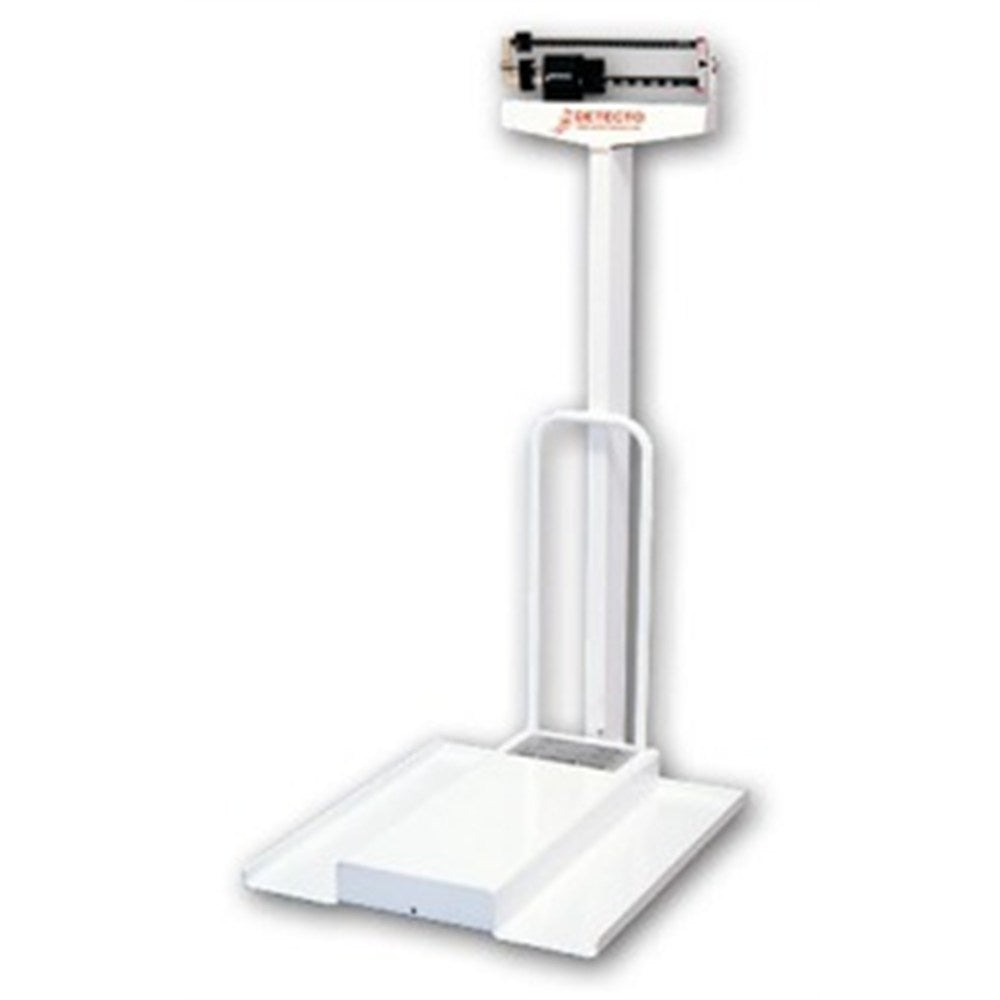 Detecto Mechanical Wheelchair Scale (450 lb). MPN: 485