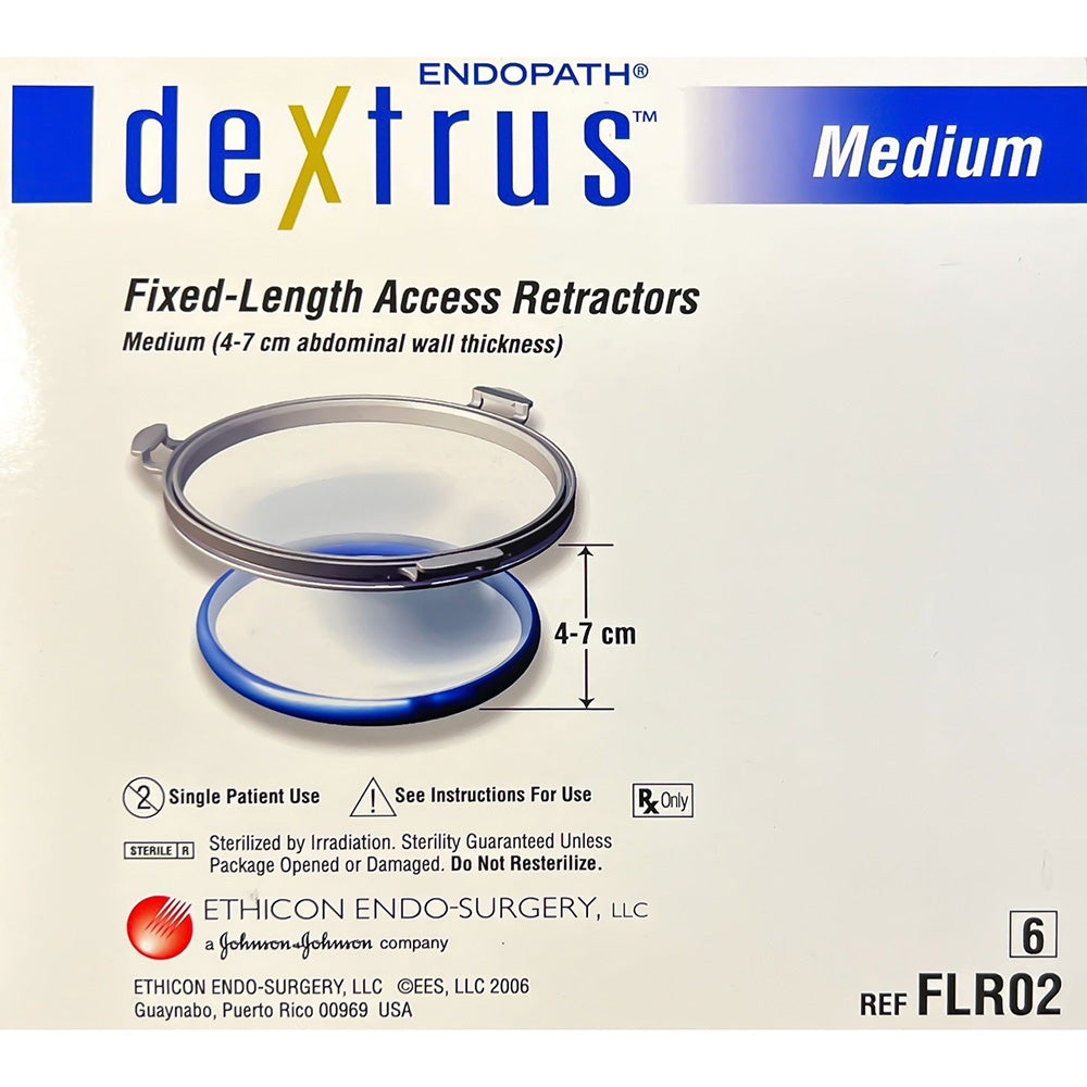 Ethicon ENDOPATH DEXTRUS Fixed-Length Access Retractor-Medium. MPN: FLR02