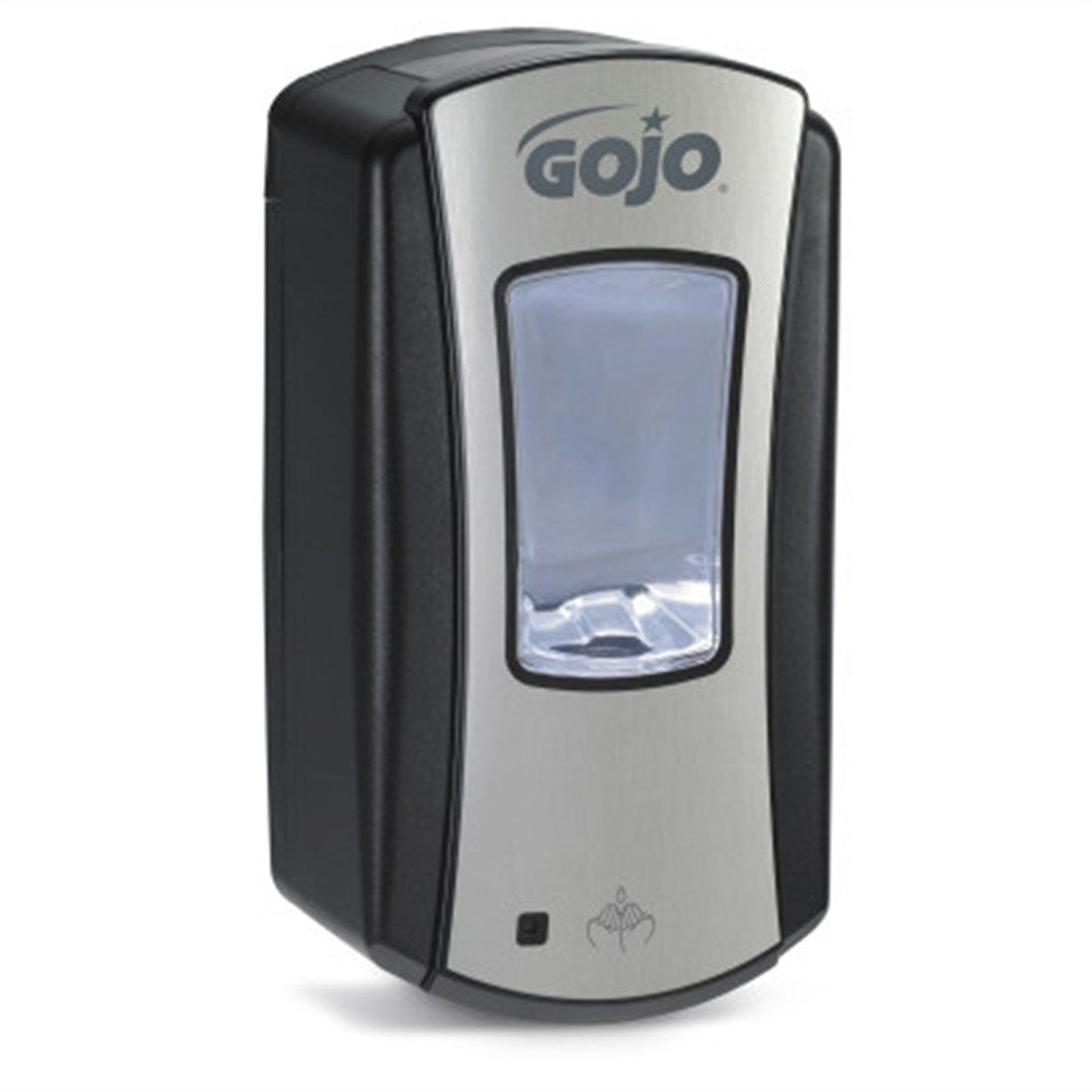 GOJO LTX-12 Touch-Free Dispenser for GOJO 1200mL Foam Soap, Chrome/Black. MPN: 1919-04