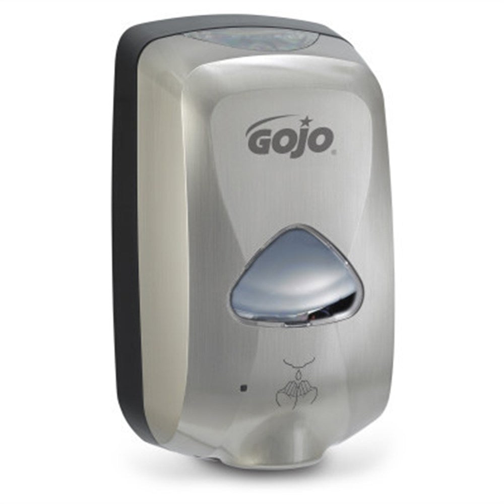 GOJO TFX Touch-Free Soap Dispenser for GOJO 1200mL Foam Soap Refills, Nickel. MPN: 2789-12