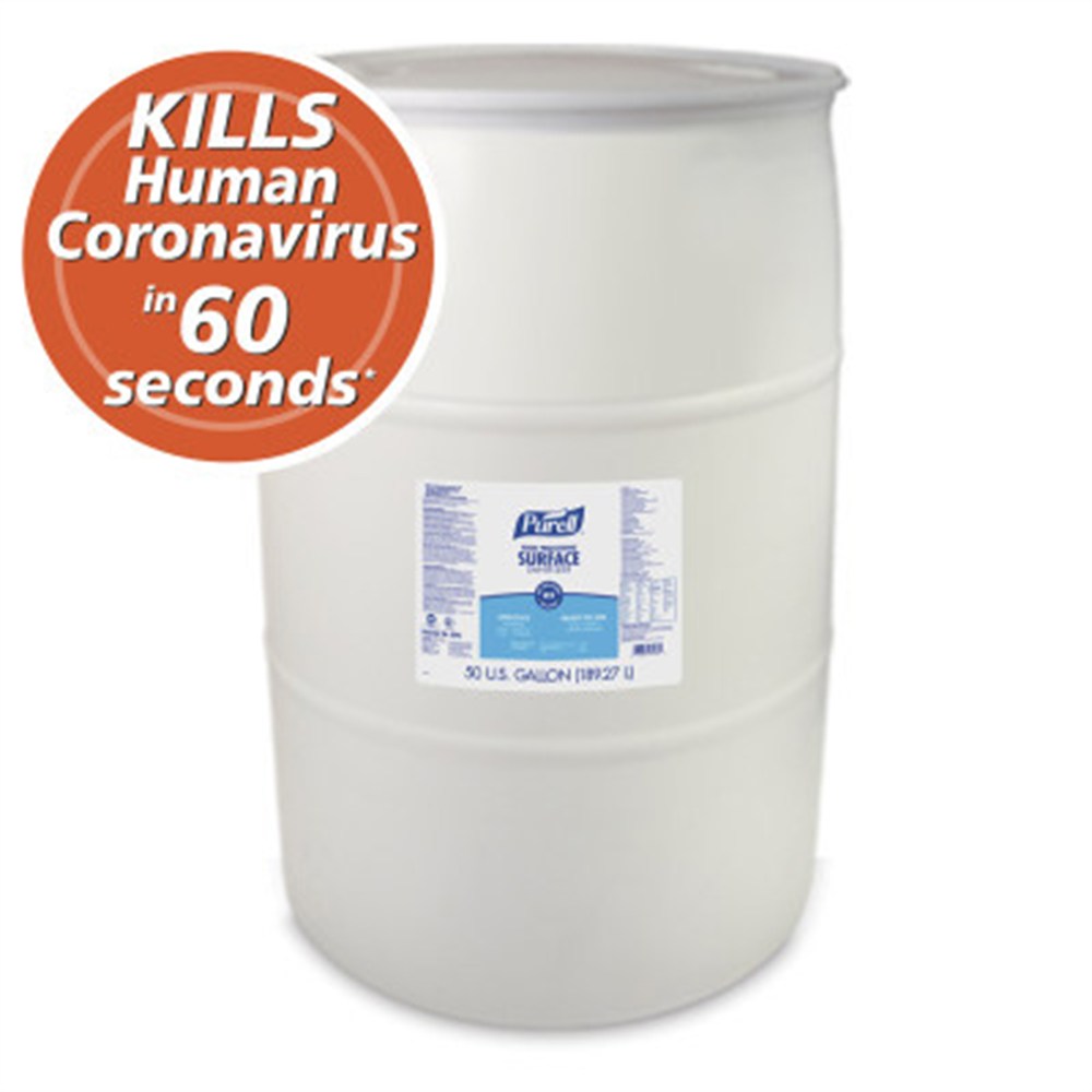 PURELL Food Processing Surface Sanitizer, 50 Gallon Drum. MPN: 5047-01