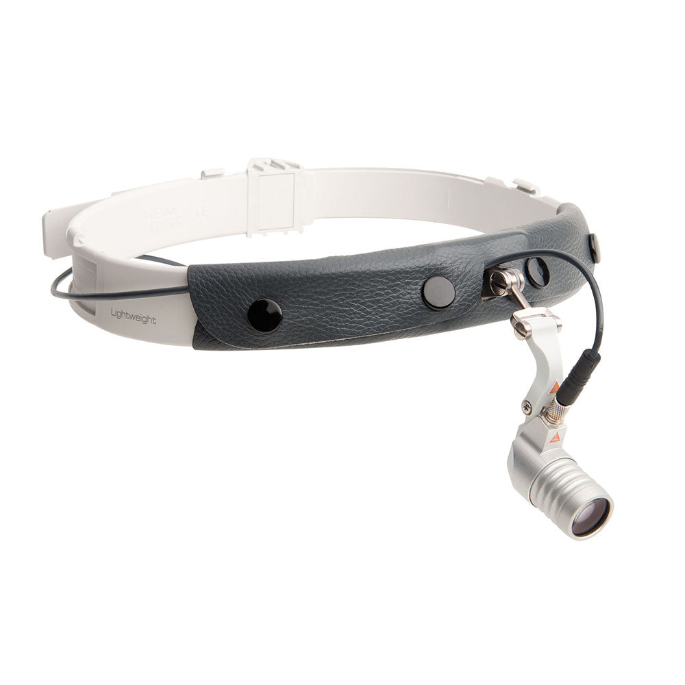 HEINE LED MicroLight 2 Headlight with Headband, mPack mini Battery Pack, Transformer & Case. MPN: J-008.31.277