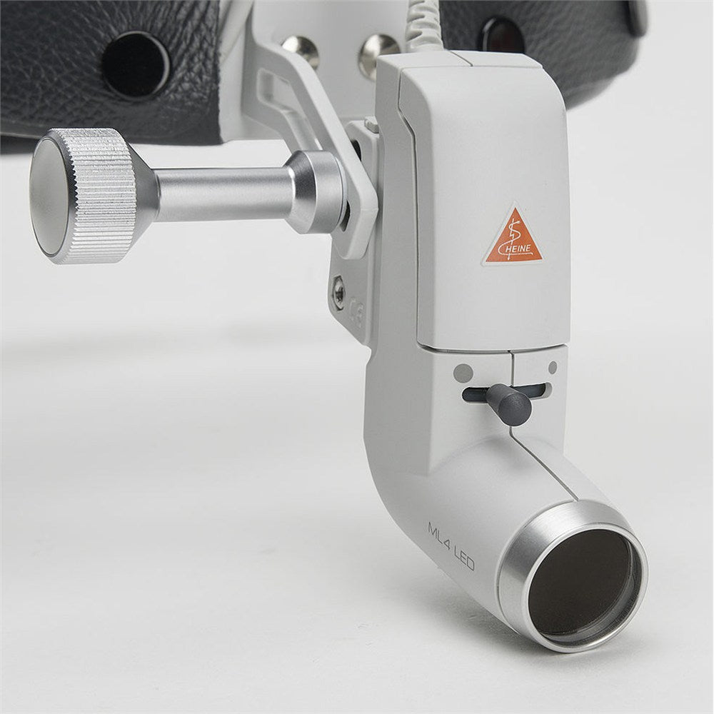 HEINE ML4 LED Headlight Kit, mPack Power Source, S-Guard, HRP Binocular Loupe 3.5 x / 420mm. MPN: J-008.31.442 - Image 2