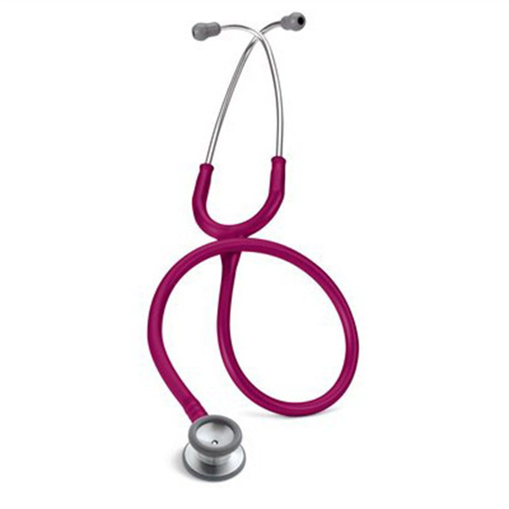 3M Littmann Classic II Pediatric Stethoscope, Raspberry Tube. MPN: 2122