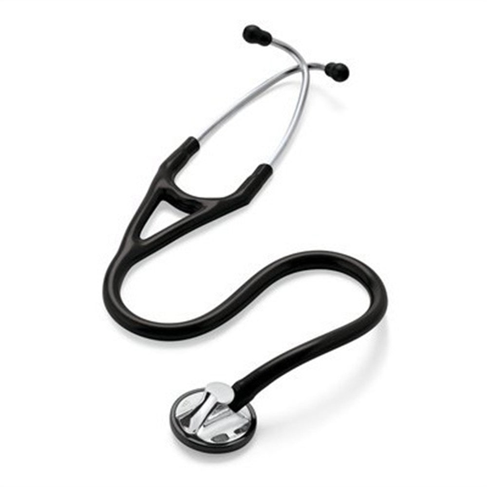 3M Littmann Master Cardiology Stethoscope, Black Tube. MPN: 2160 - Image 2