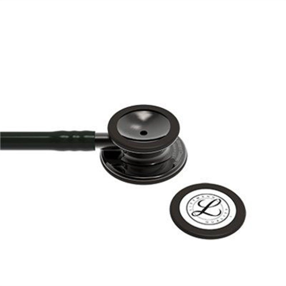 3M Littmann Classic III Stethoscope, Smoke Chestpiece, Black Tube. MPN: 5811 - Image 2