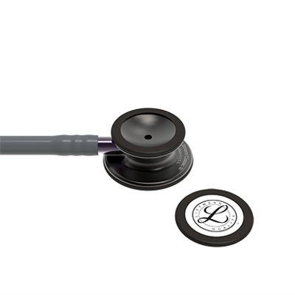 3M Littmann Classic III Stethoscope, Smoke Chestpiece, Gray Tube, Violet Gray Stem & Smoke Headset. MPN: 5873 - Image 2