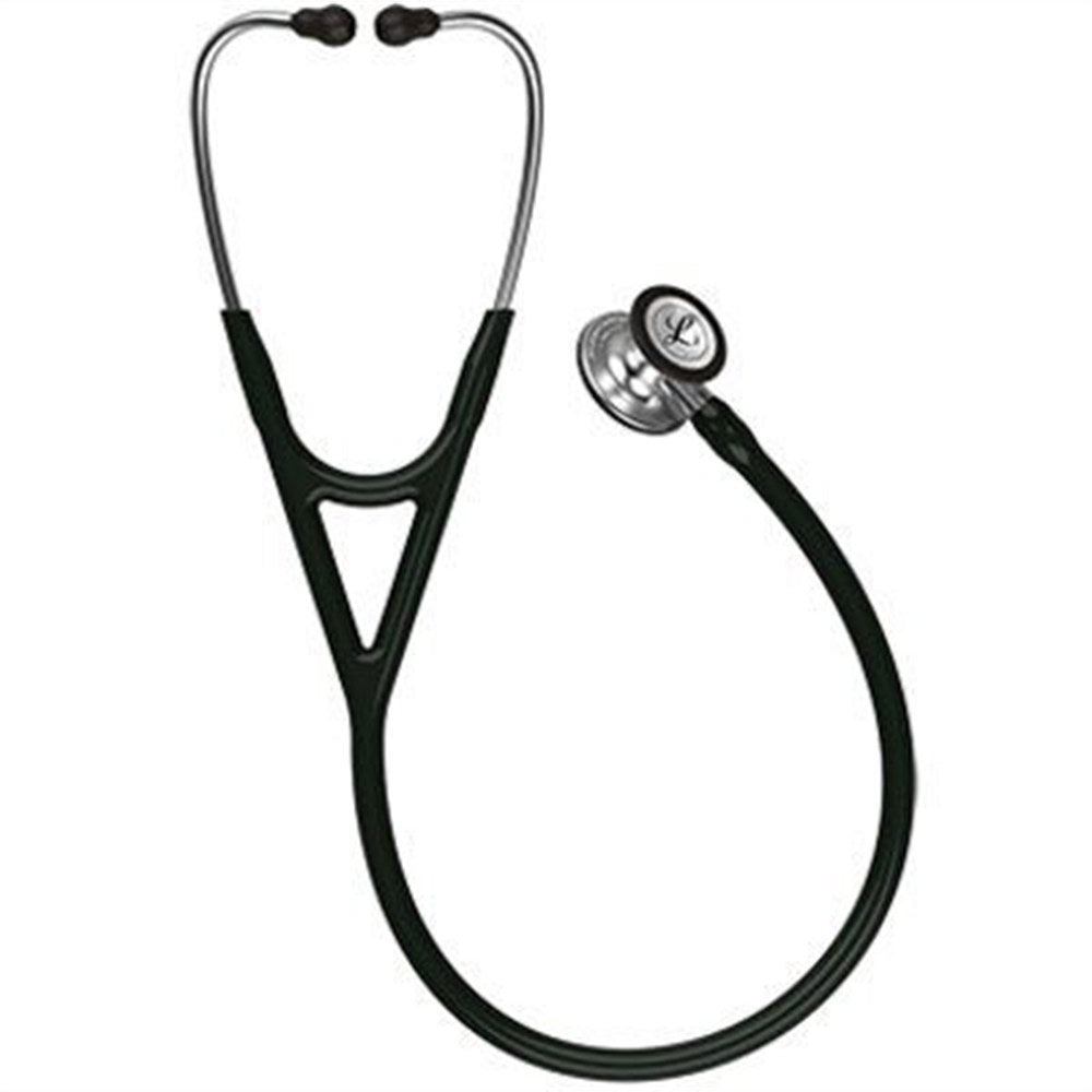 3M Littmann Cardiology IV Stethoscope, Standard Chestpiece, Black Tube, Stainless Stem & Headset. MPN: 6152 - Image 3