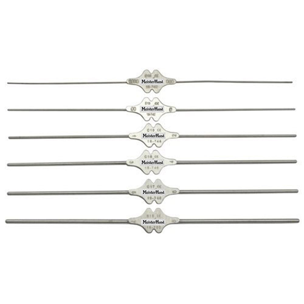 MeisterHand BOWMAN Lacrimal Probe, size 0000-000, Stainless. MPN: MH18-740