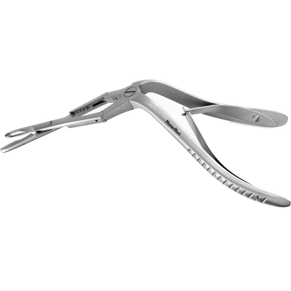MeisterHand JANSEN-MIDDLETON Septum Forceps, 7-1/2" (19.1 cm), spoon-shaped cups, 15 X 5 mm. MPN: MH20-554