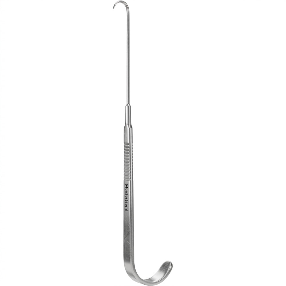 MeisterHand NEWS Hook, single sharp prong, 6" (15.2 cm). MPN: MH23-1051