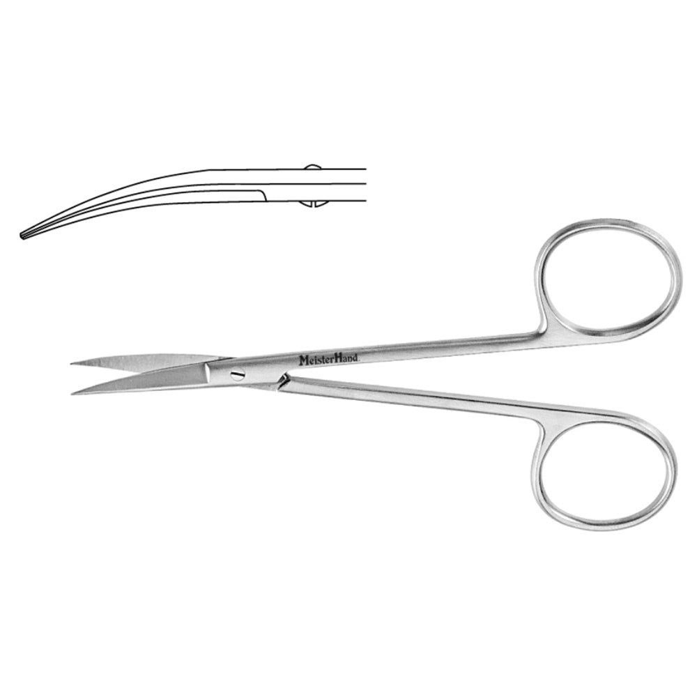 MeisterHand Iris Scissors, 4" (103mm), straight, fine, sharp points. MPN: MH5-300