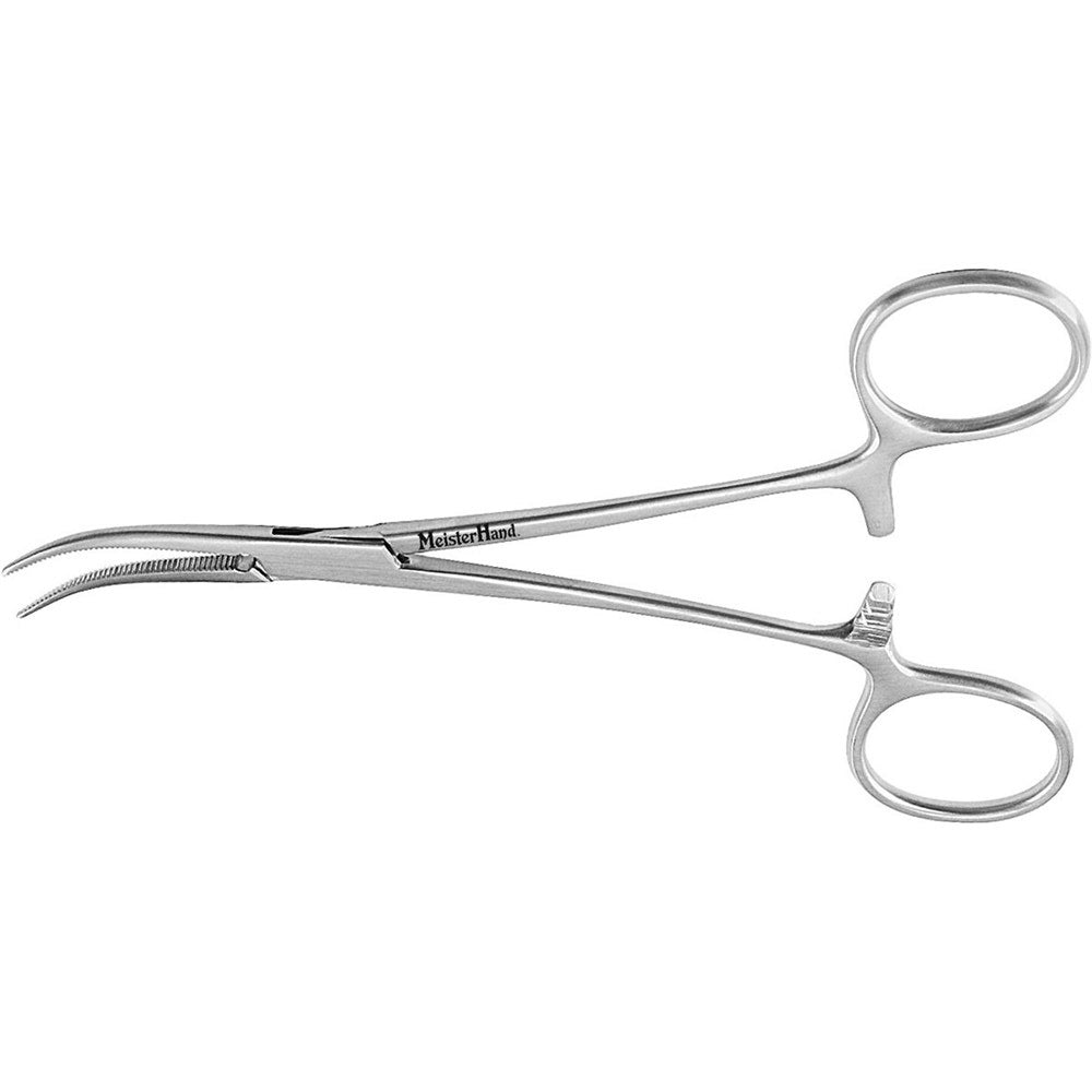 MeisterHand DANDY Forceps, 5-1/2" (14 cm), curved sideways. MPN: MH7-102