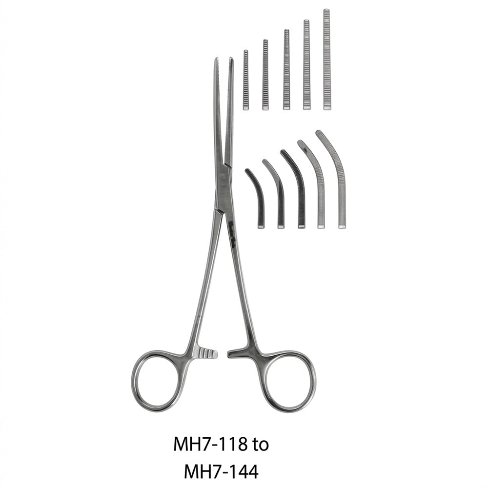 MeisterHand ROCHESTER-PEAN Forceps", 8" (205mm), straight. MPN: MH7-124