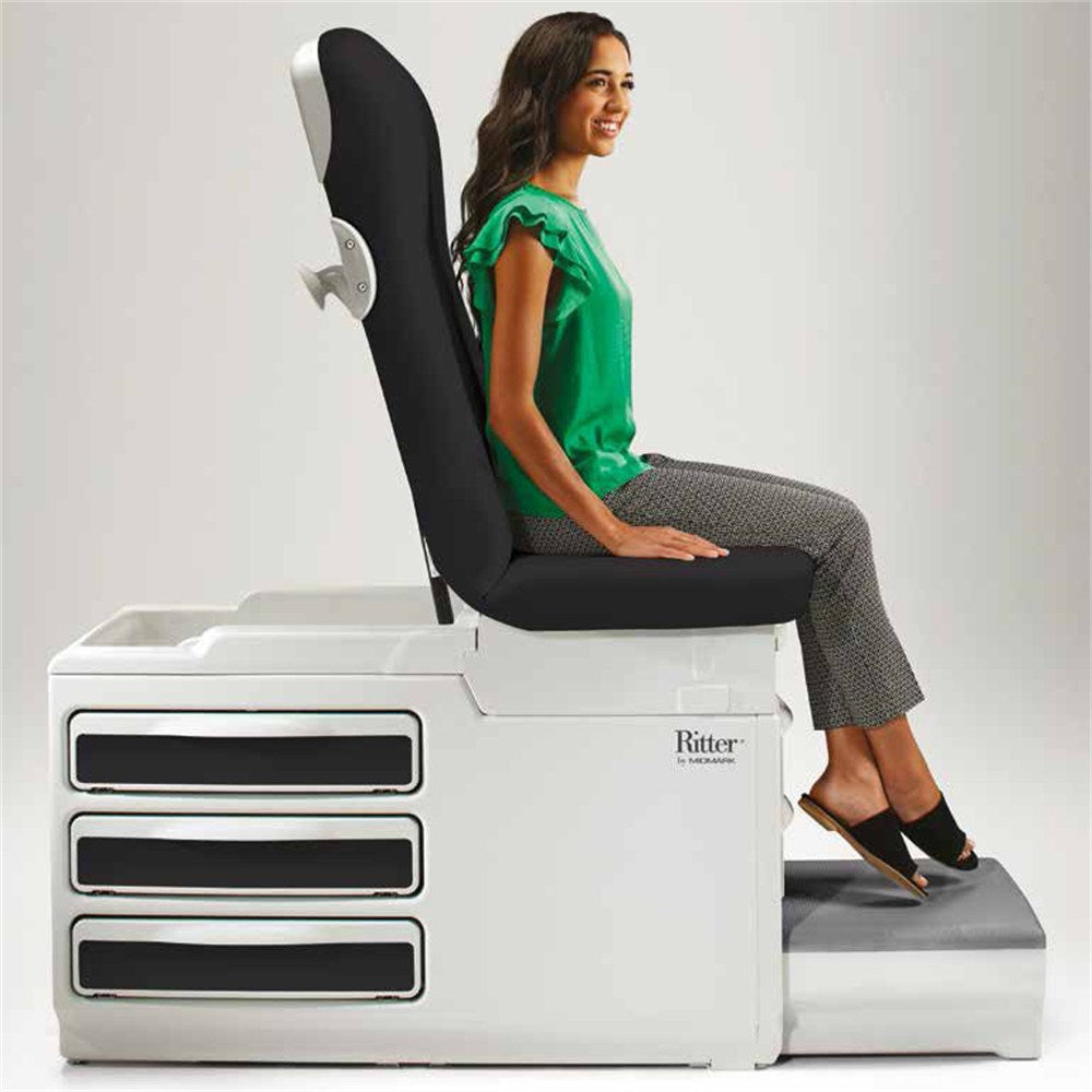 RITTER 204 Manual Examination Table, Pass Thru Drawers & Receptacle. MPN: 204-011 - Image 2
