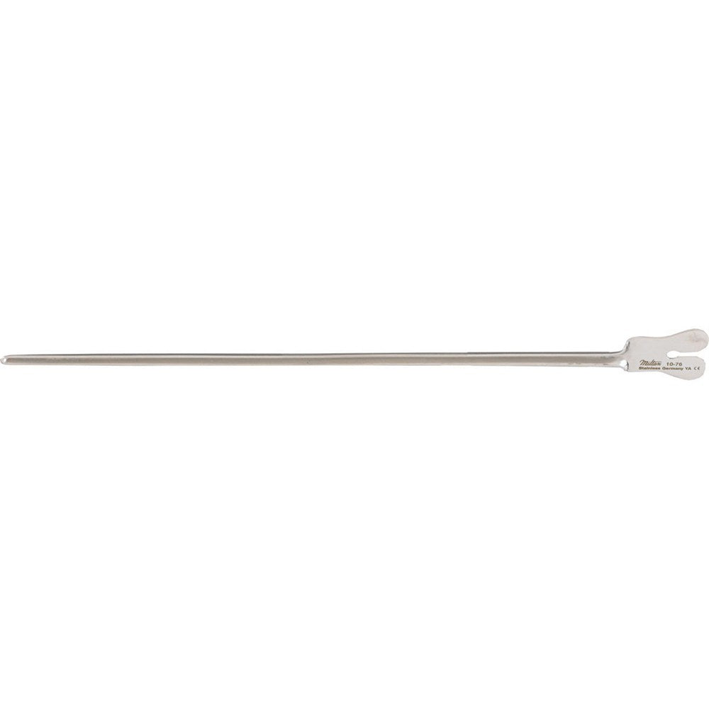 MILTEX Grooved Director, with Plain Point and Tongue Tie, 7-3/4" (200mm). MPN: 10-76
