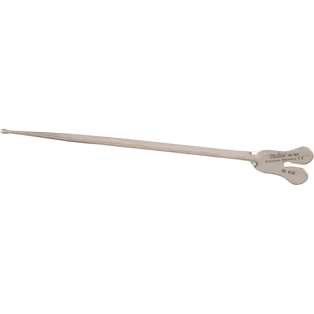 MILTEX Grooved Director, with Probe Tip and Tongue Tie, 5-1/8" (130mm). MPN: 10-80