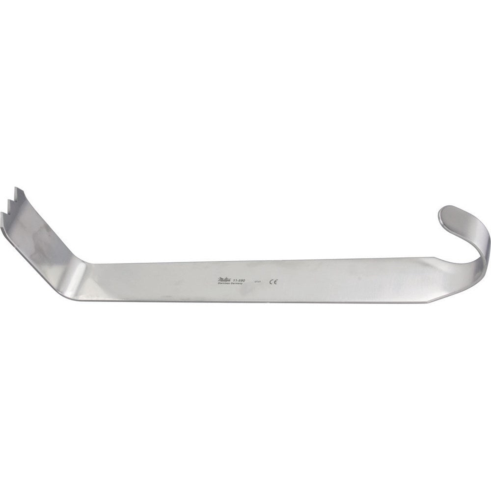 MILTEX HIBBS Retractor, 9-1/2" (242mm), Blade 1" (25.8mm) X 3" (76mm) Deep. MPN: 11-590