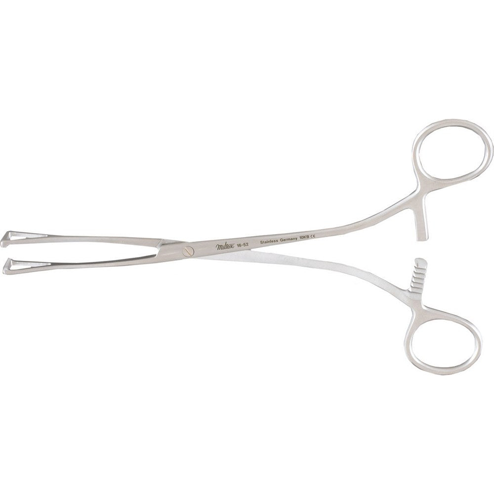 MILTEX COLLIN Tissue Forceps, Straight, 8" (202mm), 13.5mm Jaws. MPN: 16-52