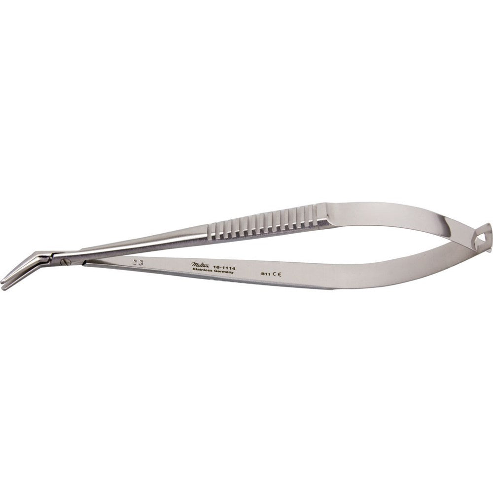 MILTEX BEAUPRE Cilia Forceps, 4-7/8" (124mm), Smooth Jaws 13mm Long. MPN: 18-1114