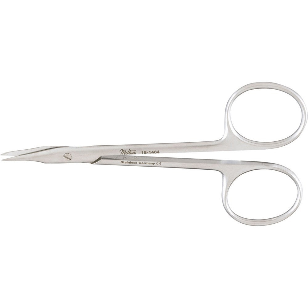 MILTEX STEVENS Tenotomy Scissors, 4-1/8" (105mm), Curved, Short Blades, Sharp Points. MPN: 18-1464