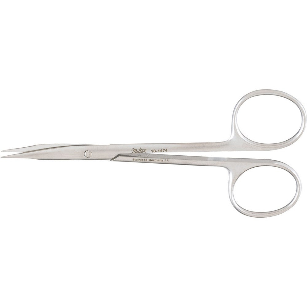 MILTEX STEVENS Tenotomy Scissors, 4-1/2" (115mm), Curved, Long Blades, Sharp Points. MPN: 18-1474