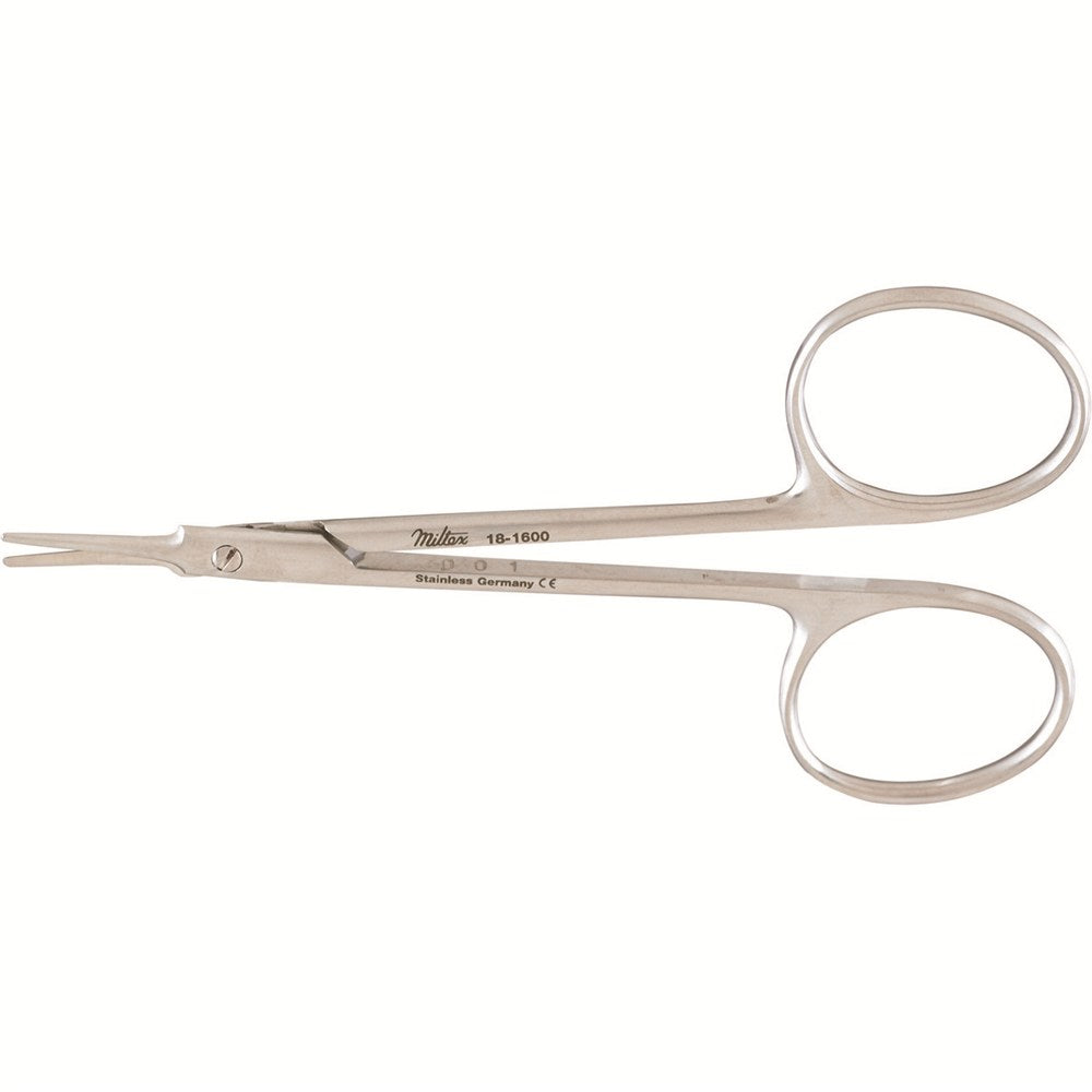 MILTEX AEBLI Corneal Scissors, 4" (10.2 cm), straight. MPN: 18-1600