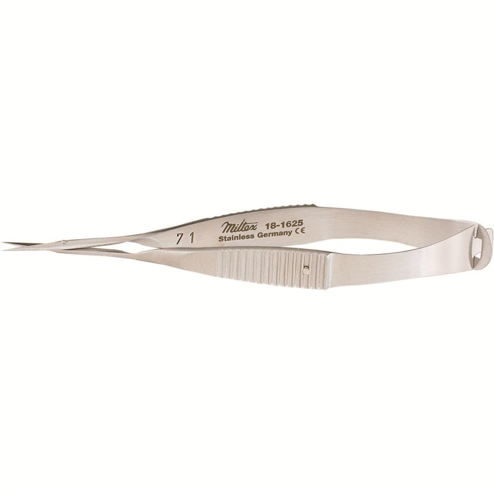 MILTEX MCPHERSON-VANNAS Micro Iris Scissors, 3-1/4" (81.5mm), Straight, Sharp Tips, Extra Fine. MPN: 18-1625