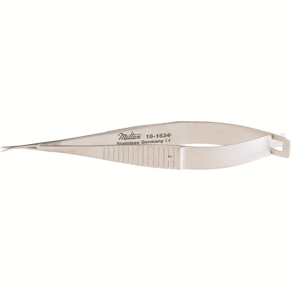 MILTEX Micro Scissors, 3-1/4" (8.3 cm), curved super fine blades. MPN: 18-1634