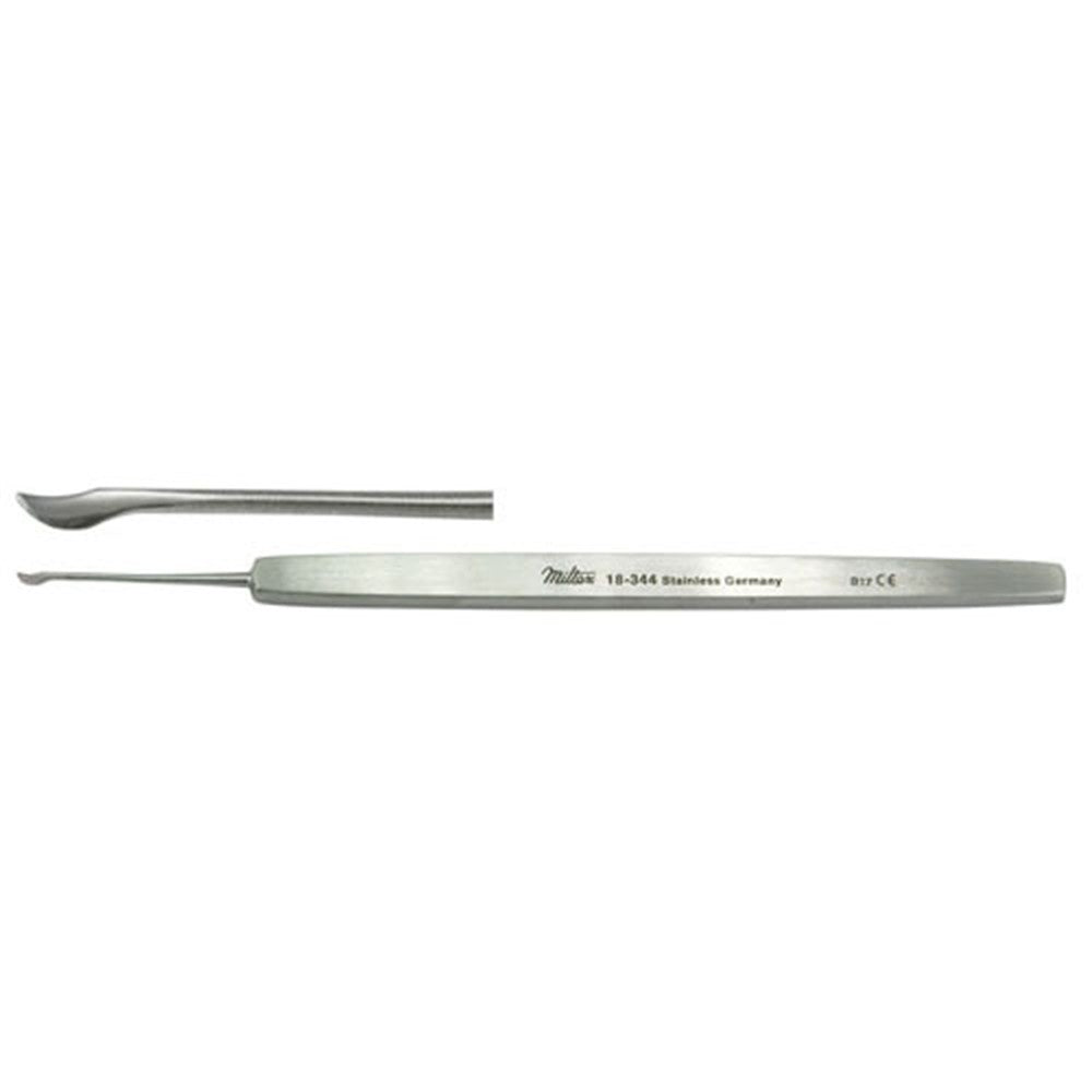 MILTEX BARKAN Goniotomy Knife, 4-5/8" (117mm), 1.2mm X 3.5mm blade. MPN: 18-344