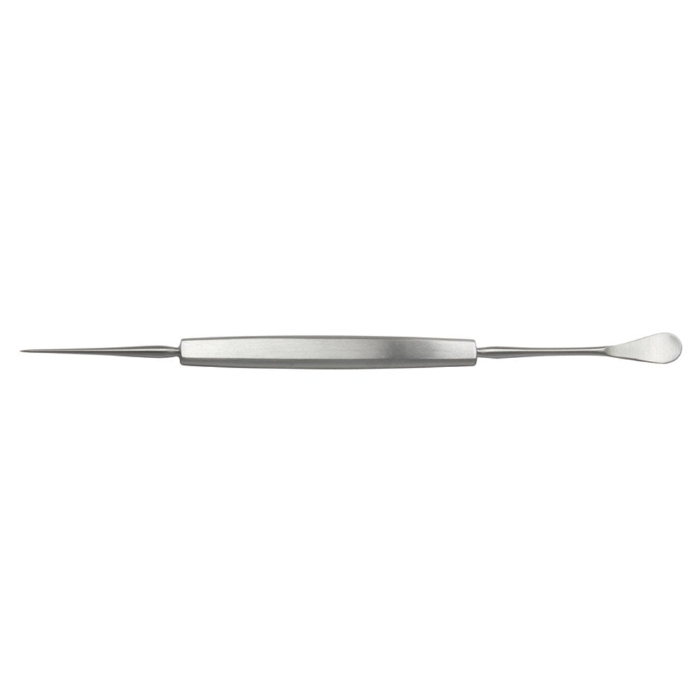 Miltex Fisher Spoon & Needle, 5½" (14 cm), 7 x 15 mm Spoon, 33 mm Needle. MPN: 18-568