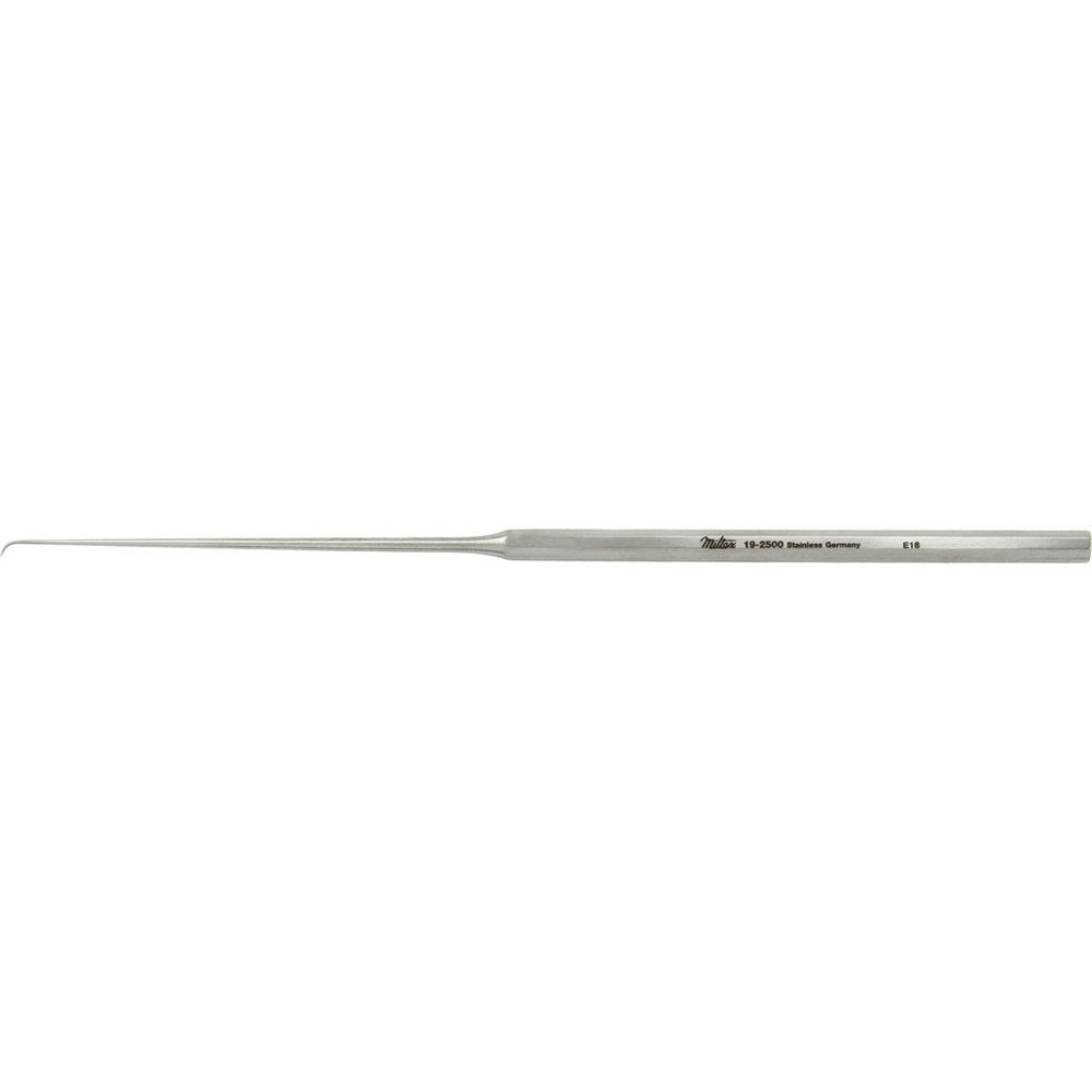Miltex House Needle, 6¼" (15.8 cm), Fully Curved, Semi-Sharp, Malleable Shaft. MPN: 19-2500