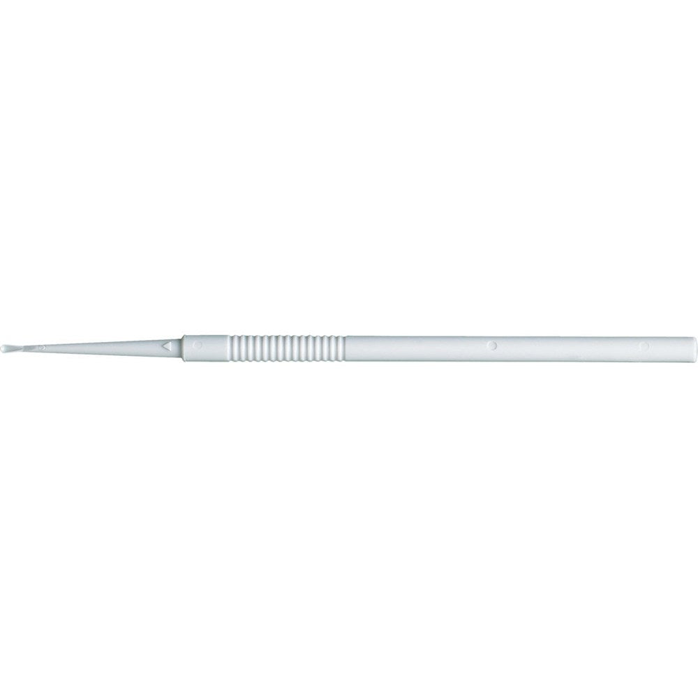 MILTEX Disposable Ear Curette/small spoon tip, quantity 50 to a dispenser box. MPN: 19-322