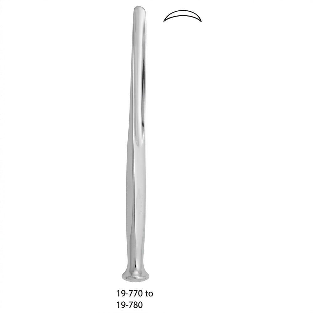 MILTEX ALEXANDER Gouge, 7" (17.8 cm), 4 mm width. MPN: 19-770