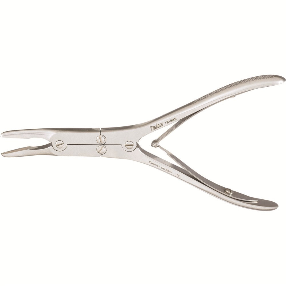 MILTEX RUSKIN Rongeur, 6", Curved , 3mm Bite, Double Action. MPN: 19-849